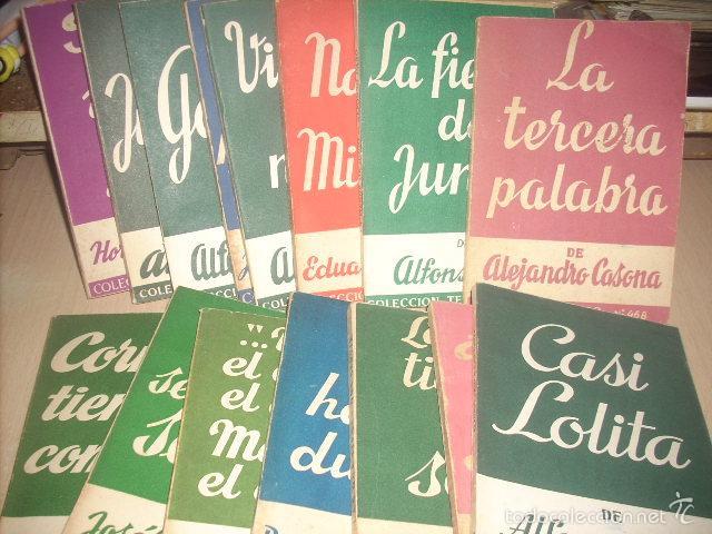 Libros: Colecci&oacute;n Teatro, ediciones Alfil, 16 ejemplares - Foto 2