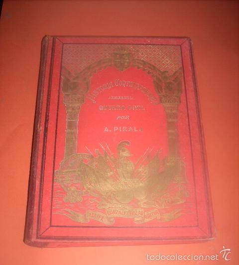 Libros: Historia contempor&aacute;nea, 1.892, A. Antonio Pirala - Foto 1