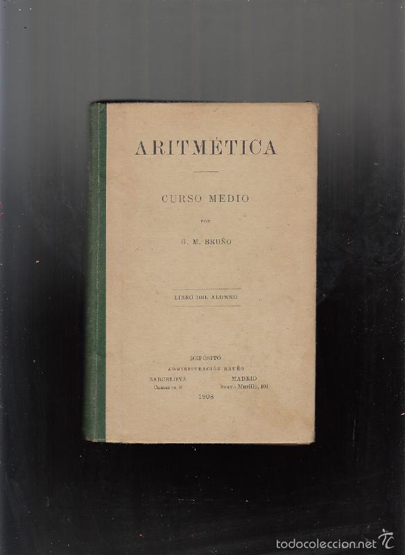 Libros: Aritm&eacute;tica, curso medio, 1.908 - Foto 1