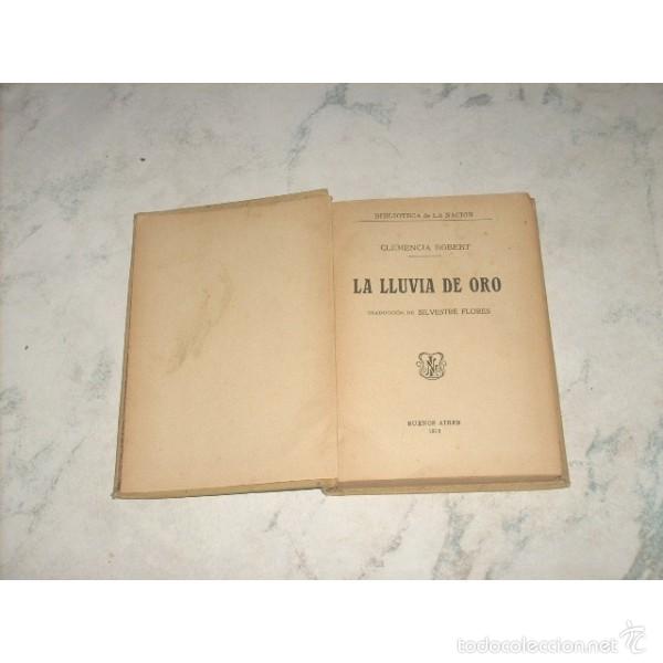 Libros: La lluvia de oro, por Clemencia Robert. - Foto 2