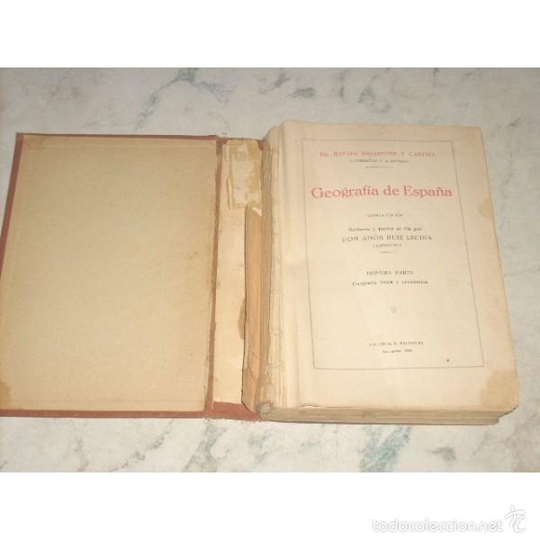 Libros: Geograf&iacute;a de Espa&ntilde;a. R. Ballester - Foto 2