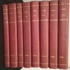 Libros: HISTORIA DE LA CRUZADA ESPAÑOLA, PRIMERA EDICION, EDICIONES ESPAÑOLAS S.A. 1939-1944 8 VOLUMENES