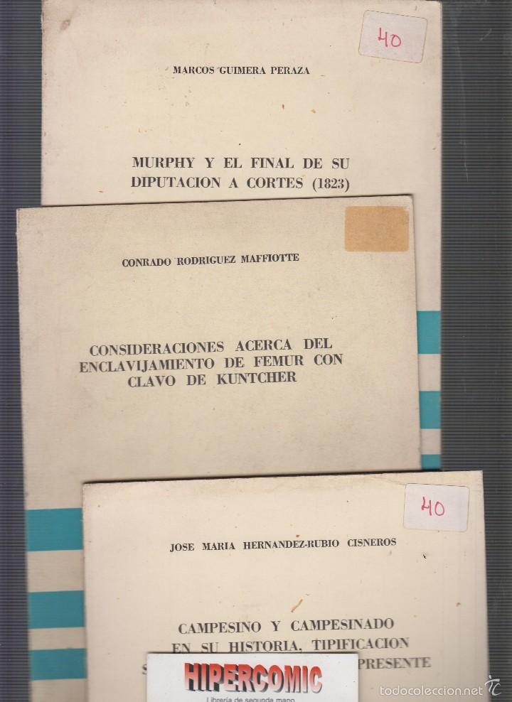 Libros: HOMENAJE A EL&Iacute;AS SERRA RAFOLS, LOTE 14 CUADERNOS UNIVERSIDAD DE LA LAGUNA A&Ntilde;OS 70