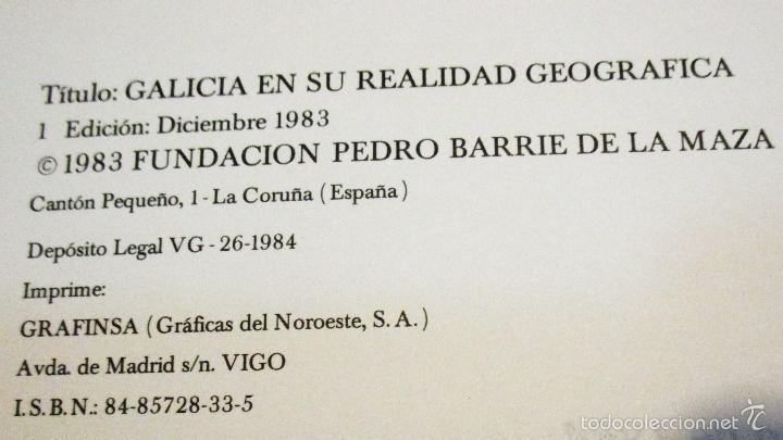 Libros: GALICIA EN SU REALIDAD GEOGRAFICA - Foto 4