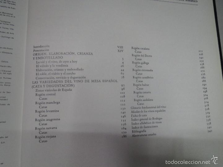 Libros: LOS VINOS DE ESPA&Ntilde;A,341 PG,ROBERTO CASTELL. - Foto 4