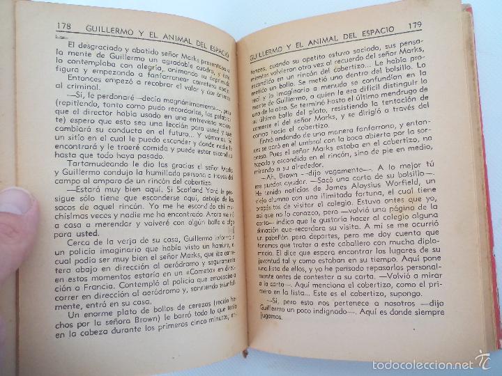 Libros: Guillermo y el animal del espacio. Richmal Crompton. 1959 Editorial Molino - Foto 2