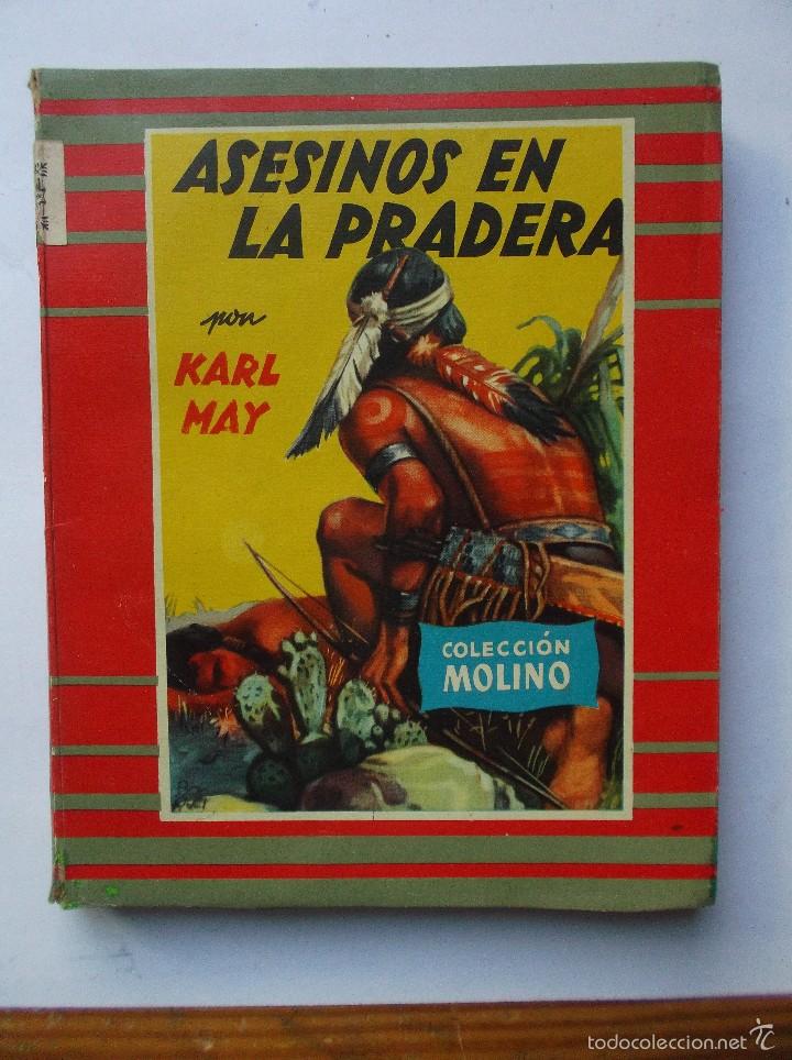 Libros: ASESINOS EN LA PRADERA - KARL MAY - 1956. - Foto 1