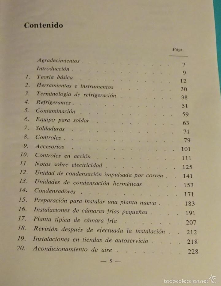 Libros: REFRIGERACI&Oacute;N. MANUAL PR&Aacute;CTICO PARA MEC&Aacute;NICOS. G.H. REED - Foto 2