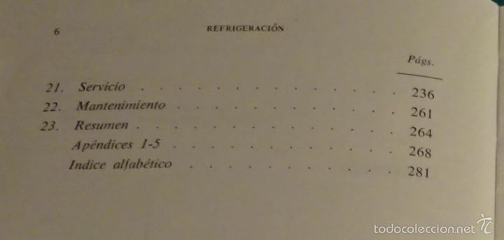 Libros: REFRIGERACI&Oacute;N. MANUAL PR&Aacute;CTICO PARA MEC&Aacute;NICOS. G.H. REED - Foto 3