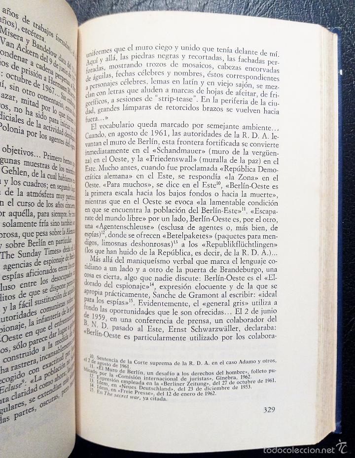 Libros: EL GENERAL GRIS - ALAIN GU&Eacute;RIN - C&Iacute;RCULO DE LECTORES 1971. - Foto 7