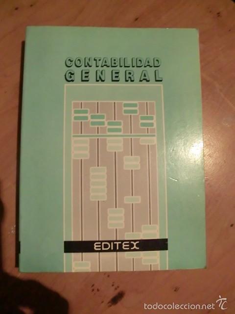 Libros: LIBRO DE TEXTO CONTABILIDAD GENERAL 1987 ED. EDITEX - Foto 1