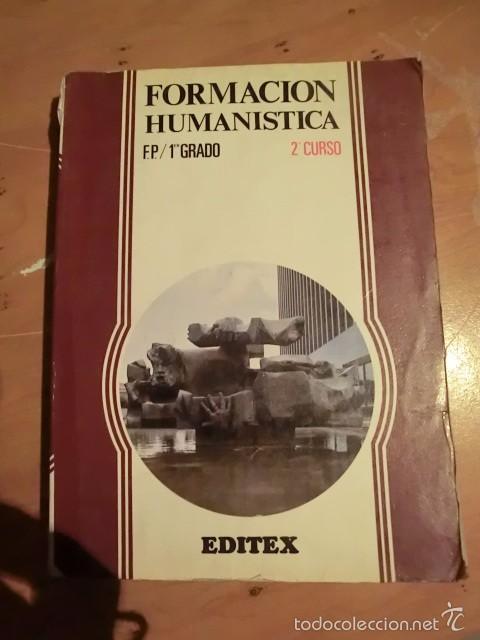 Libros: LIBRO DE TEXTO 2 F.P. FORMACION HUMANISTICA ED. EDITEX 1985 - Foto 1