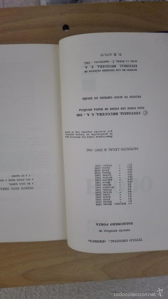 Libros: EXODO LEON URIS - Foto 3