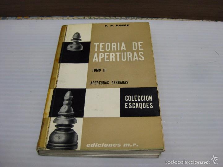 Libros: TEORIA DE APERTURA II V.N.PANOV - Foto 1