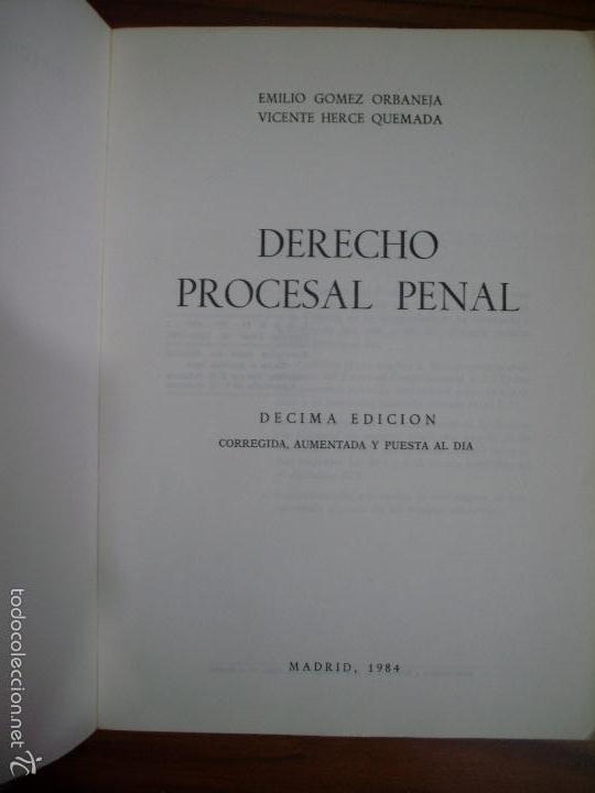 Libros: DERECHO PROCESAL PENAL D&Eacute;CIMA EDICI&Oacute;N - Foto 3