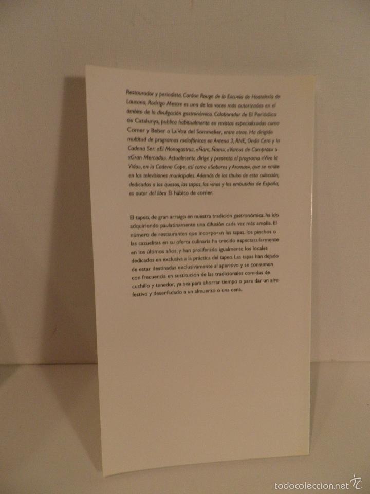 Libros: GUIA DE LAS TAPAS DE ESPA&Ntilde;A - RODRIGO MESTRE - Foto 4