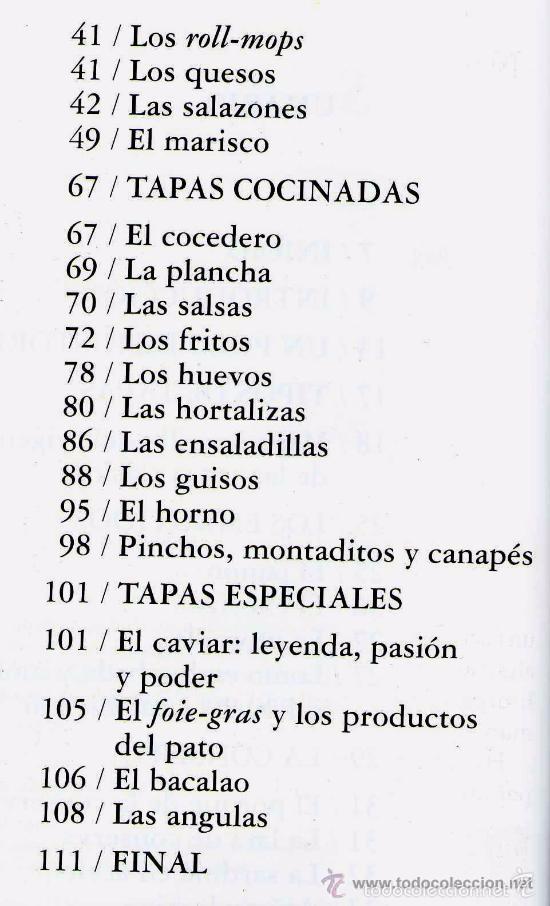 Libros: GUIA DE LAS TAPAS DE ESPA&Ntilde;A - RODRIGO MESTRE - Foto 5