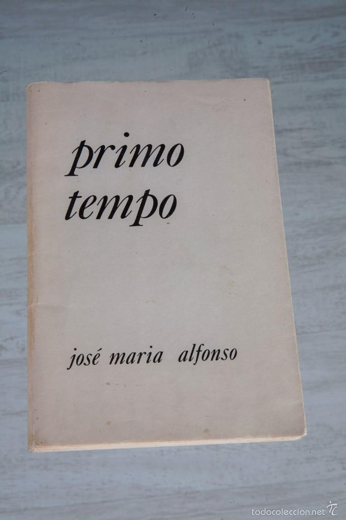 Libros: PRIMO TEMPO - JOSE MARIA ALONSO - PARIS 1968 - Foto 1