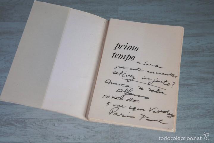 Libros: PRIMO TEMPO - JOSE MARIA ALONSO - PARIS 1968 - Foto 2