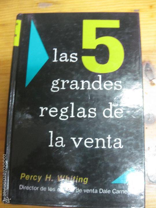 Libros: LAS 5 GRANDES REGLAS DE LA VENTA. PERCY H. WHITING. EDICIONES OMEGA 1987 - Foto 1