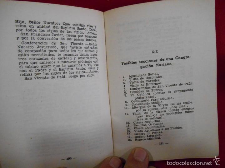 Libros: MANUAL DE CONGREGANTES -PPOS SIGLO XX - - Foto 3