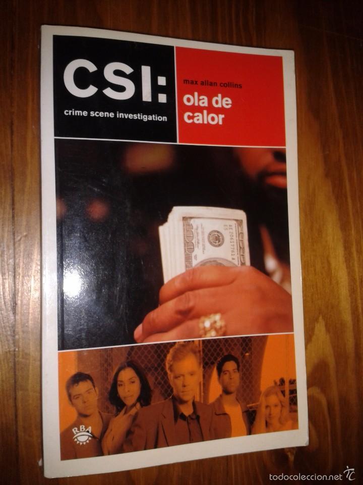 Libros: CSI: ola de calor. Max Allan Collins. - Foto 1