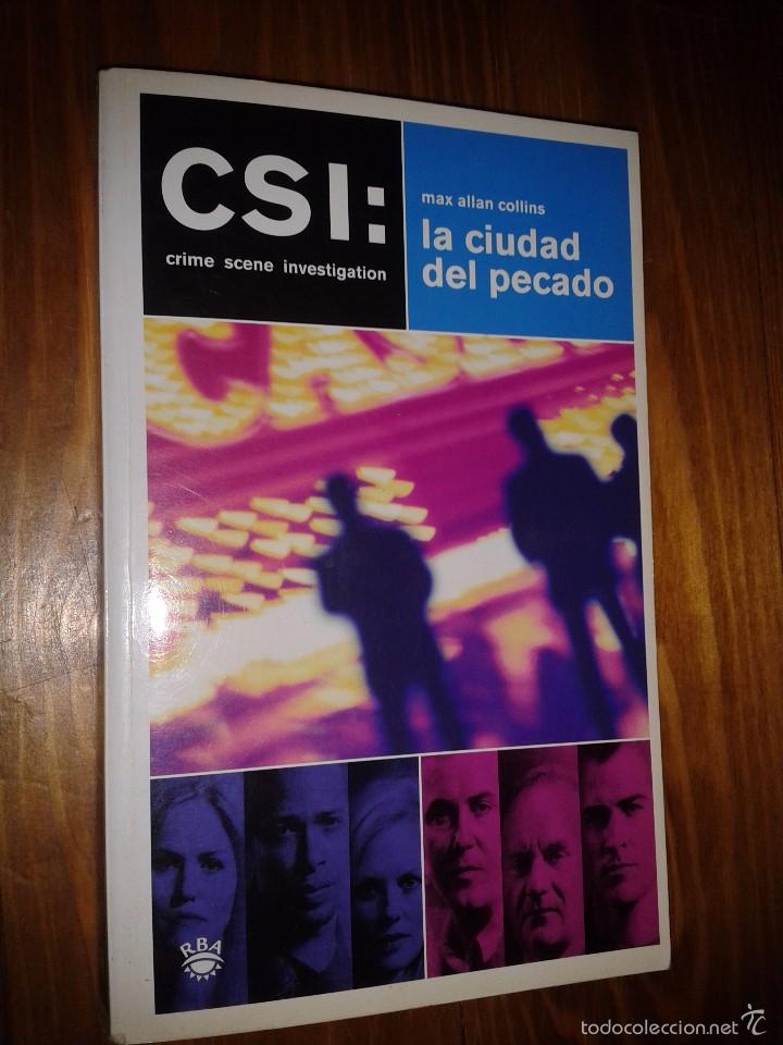 Libros: CSI: la ciudad del pecado. Max Allan Collins. - Foto 1