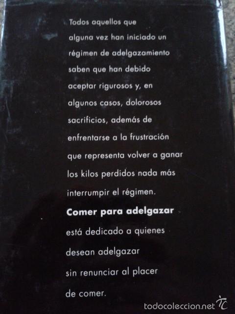 Libros: COMER PARA ADELGAZAR -- MICHEL MONTIGNAC -- CIRCULO -- 1994 -- - Foto 3