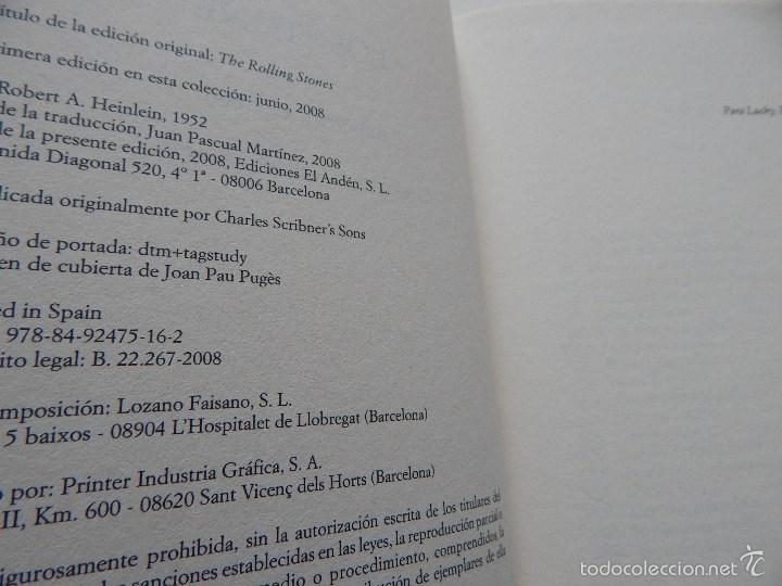 Libros: Los Stone - Robert A. Heinlein 2008 - Foto 7