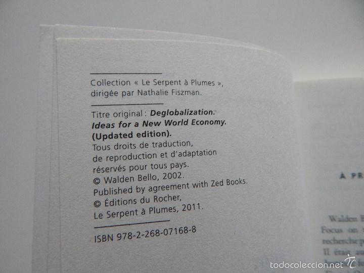 Libros: La d&eacute;mondialisation - Walden Bello 2011 - Foto 8