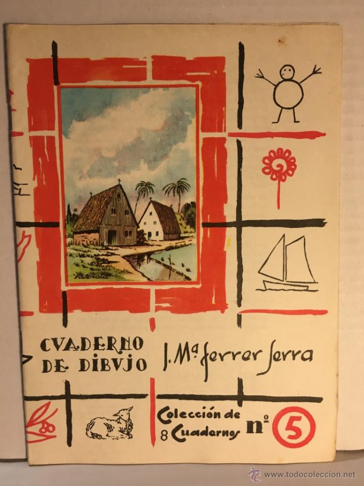 Libros: CUADERNO DE DIBUJO ESCOLAR A&Ntilde;O 1964 - Foto 1