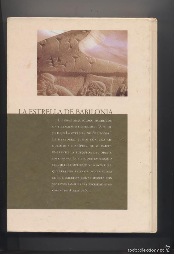 Libros: LA ESTRELLA DE BABILONIA- BARBARA WOOD - Foto 2