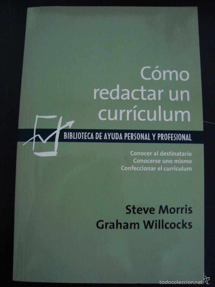 Livros em segunda m&atilde;o: COMO REDACTAR UN CURRICULUM. STEVE MORRIS Y GRAHAM WILLCOCKS. AYUDA PERSONAL Y PROFESIONAL.