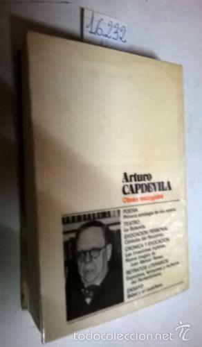Libros: OBRAS ESCOGIDAS - CAPDEVILA, Arturo - Foto 2