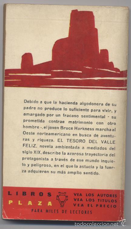 Libros: EL TESORO DEL VALLE FELIZ-FRANK YERBY - Foto 2