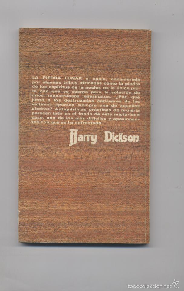 Libros: LA PIEDRA LUNAR- HARRY DICKSON - Foto 2