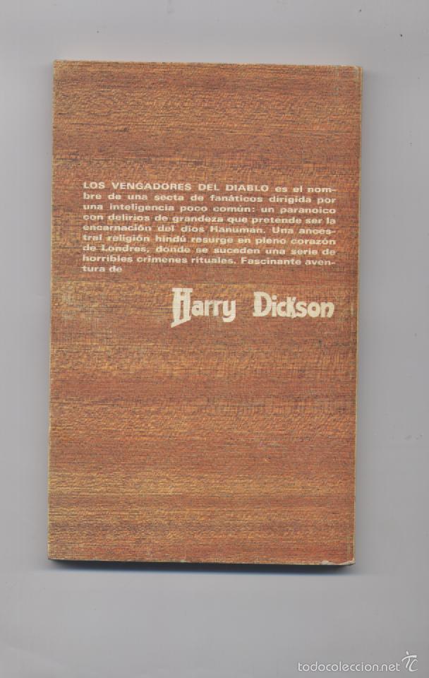 Libros: LOS VENGADORES DEL DIABLO- HARRY DICKSON - Foto 2