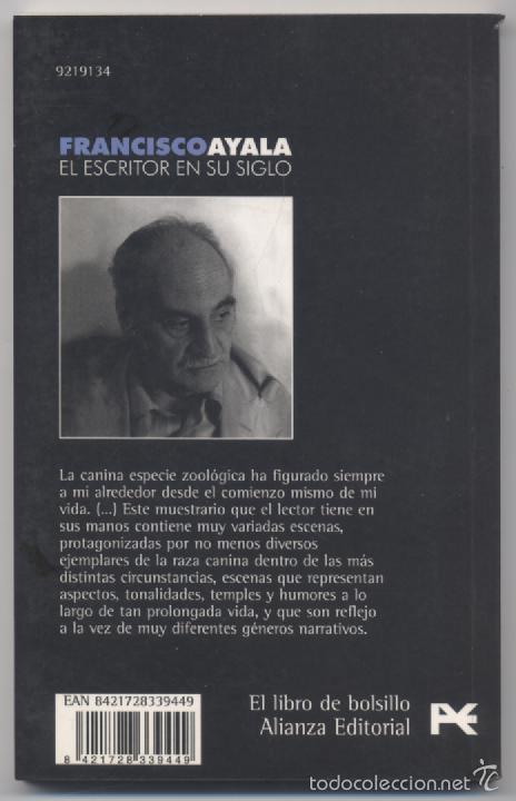 Libros: VIDA DE PERROS-FRANCISCO AYALA - Foto 2