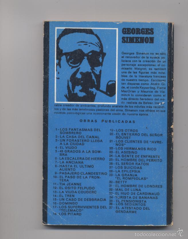 Libros: EL CIRCULO DE LOS MAHE-SIMENON - Foto 2