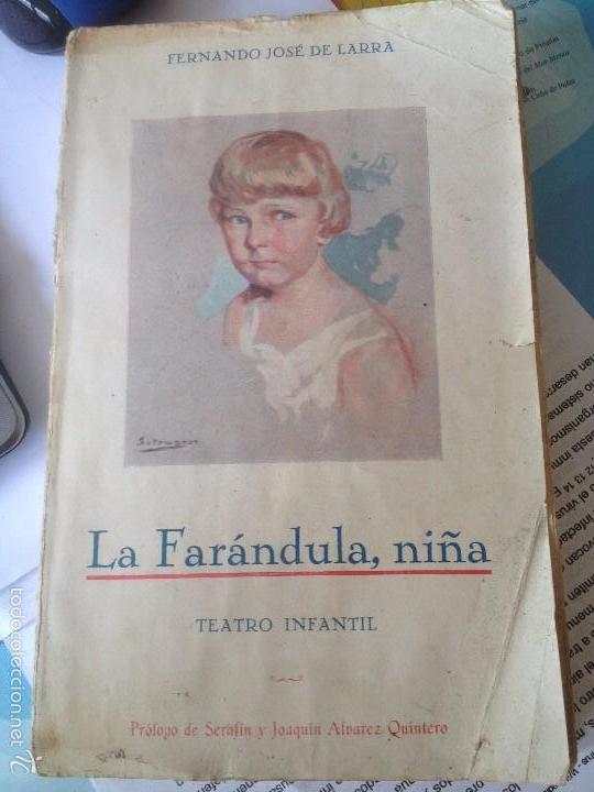 Libros: LA FARANDULA , NI&Ntilde;A. 1928 - Foto 1