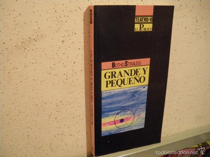 Libros: GRANDE Y PEQUE&Ntilde;O - Strauss, Botho - Foto 1