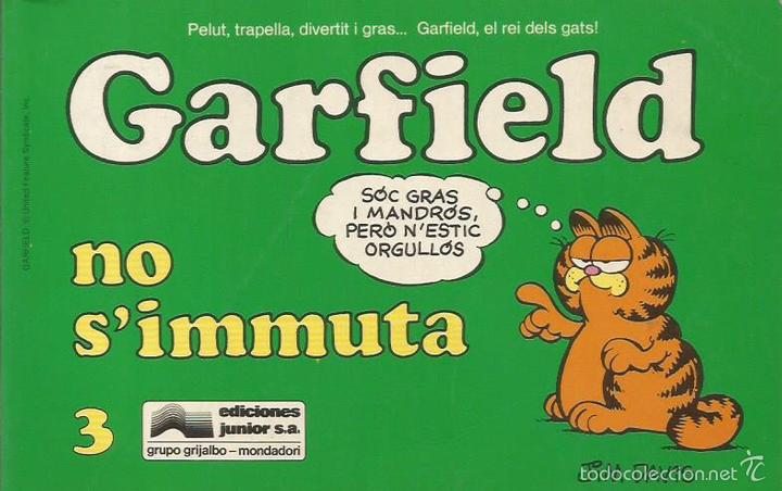 Libros: GARFIELD NO S&acute;INMUTA - Davis,Jim - Foto 1