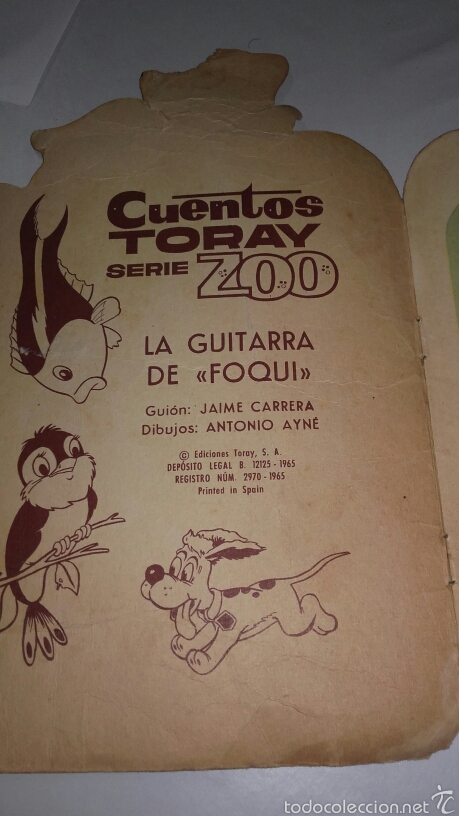 Libros: CUENTO TROQUELADO LA GUITARRA DE FOQUI - Foto 2