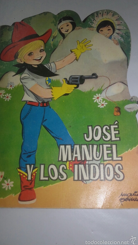 Libros: CUENTO TROQUELADO JOSE MANUEL Y LOS INDIOS, MARIA PASCUAL - Foto 1