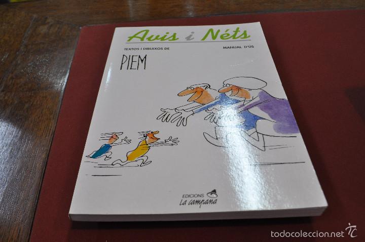 Libros: avis i nets . Manuel d&uacute;s. textos i dibuixos piem - HEB - Foto 1