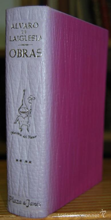 Libros: OBRAS. Tomo IV - LAIGLESIA, Alvaro de - Foto 1