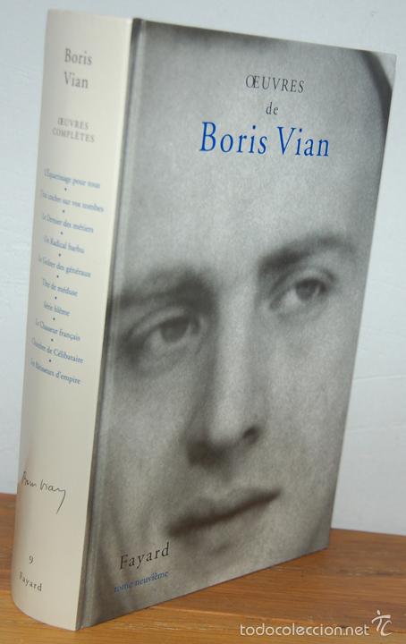 Libros: OEUVRES. Tome neuvi&egrave;me - BORIS VIAN - Foto 1