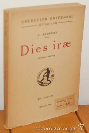 Libros: [Colecci&oacute;n Universal] DIES IRAE. Novelas breves - L. ANDREIEV - Foto 1