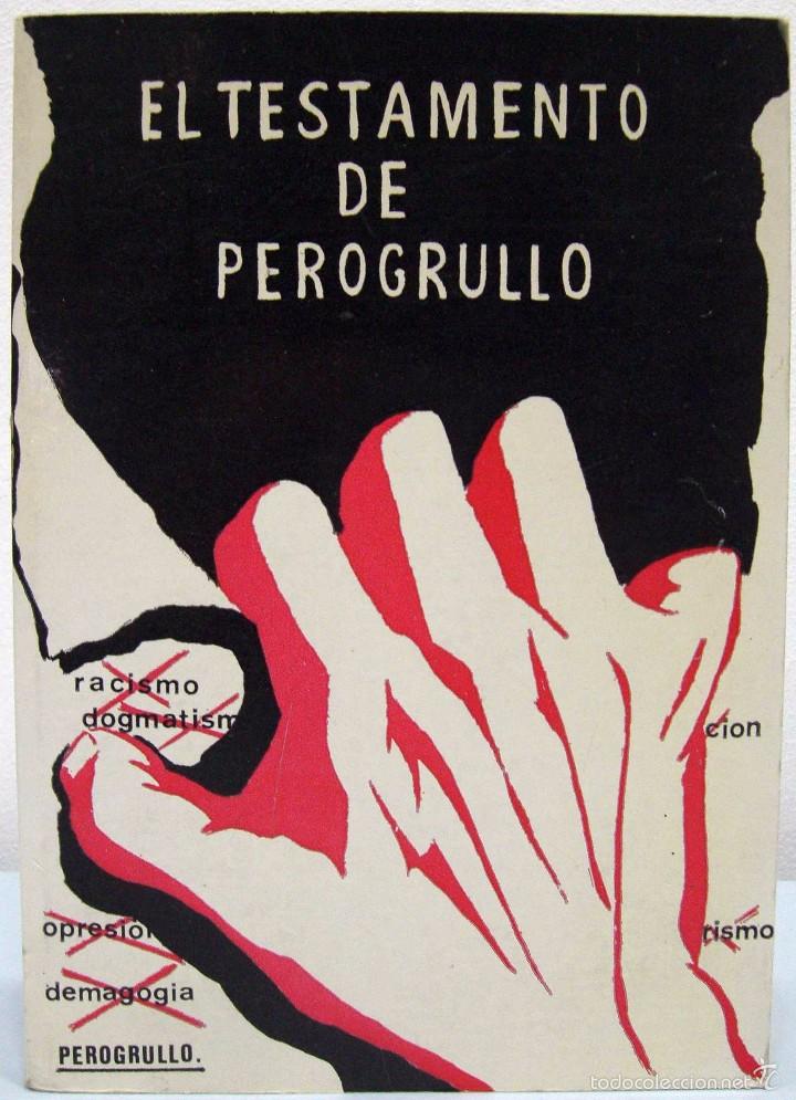 Libros: PEROGRULLO - EL TESTAMENTO DE PEROGRULLO. 1984. - Foto 1