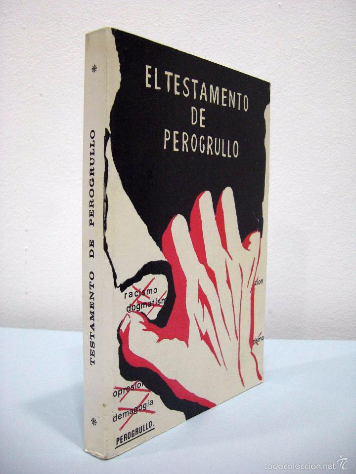 Libros: PEROGRULLO - EL TESTAMENTO DE PEROGRULLO. 1984. - Foto 2